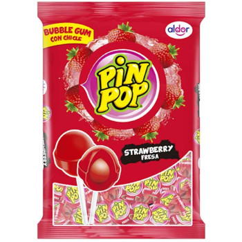 Pin Pop Erdbeer Lolly 192g