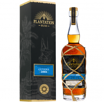 Plantation Rum Guyana 12 Jahre 2008/2020 Pineau des Charentes Single Cask 47.6% 700ml