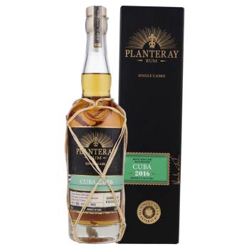 Planteray Cuba 2016 Single Cask No. 6 Rum 43,6% Vol. 700ml