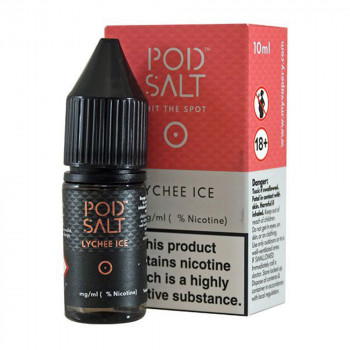 Lychee Ice 20mg 10ml Liquid by Pod Salt 10ml / 11 mg