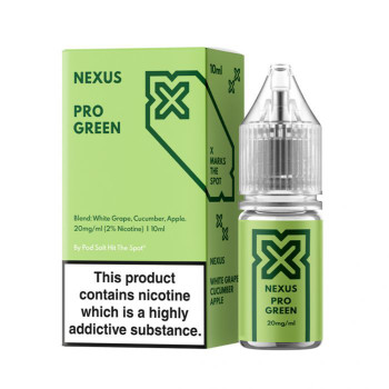 Pro Green NicSalt 10ml Liquid by Pod Salt X