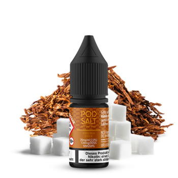 Virginia Gold 10ml NicSalt Liquid by Pod Salt