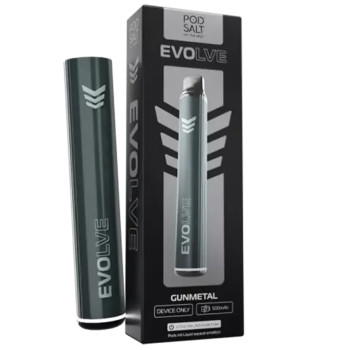 Pod Salt Evolve Prefilled Pod System Mod Gunmetal