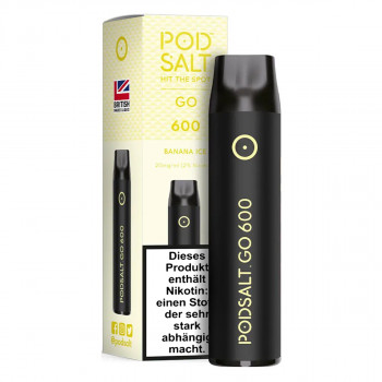 Pod Salt GO 600 E-Zigarette 20mg 600 Züge NicSalt Banana Ice