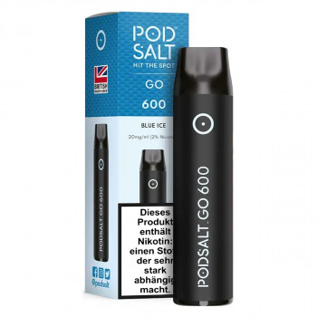 Pod Salt GO 600 E-Zigarette 20mg 600 Züge NicSalt Blue Ice