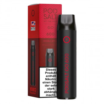 Pod Salt GO 600 E-Zigarette 20mg 600 Züge NicSalt Double Apple