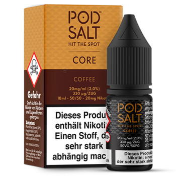 Pod Salt Coffee NicSalt Liquid