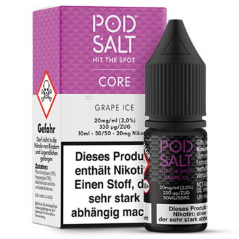 Pod Salt Grape Ice NicSalt Liquid 10ml / 11 mg