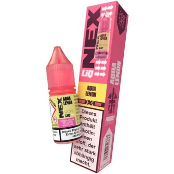 Pod Salt NEXLiQ Aqua Lemon NicSalt Liquid 10ml / 10mg