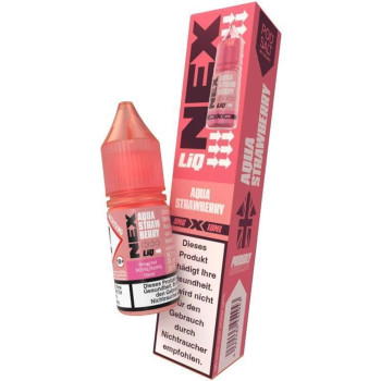 Pod Salt NEXLiQ Aqua Strawberry NicSalt Liquid