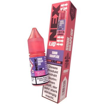 Pod Salt NEXLiQ Sour Grape Ice NicSalt Liquid 10ml / 20mg