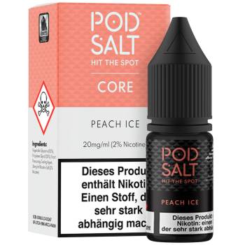 Pod Salt Peach Ice NicSalt Liquid