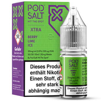 Pod Salt Xtra Berry Lime Ice NicSalt Liquid