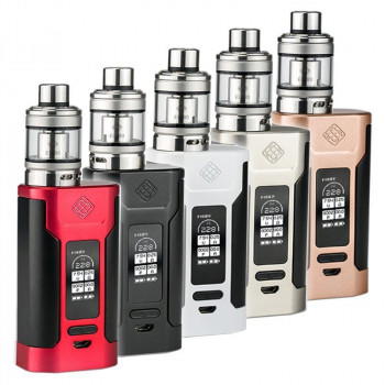 Wismec Sinuous P228 Promodore KIT inkl. Elabo Tank Silber-Orange