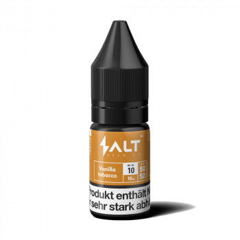 Vanilla Tobacco Nic Salt Liquid by Salt Brew Co. 10ml / 10mg