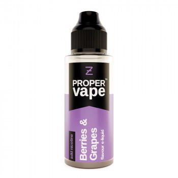 Berries & Grapes Proper Vape 100ml Shortfill by Zeus Juice Berries & Grapes Proper Vape 100ml Shortfill by Zeus Juice