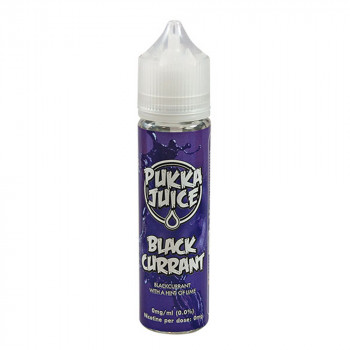 Blackcurrant 50ml Shortfill Liquid by Pukka Juice