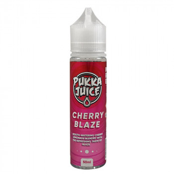 Cherry Blaze 50ml Shortfill Liquid by Pukka Juice