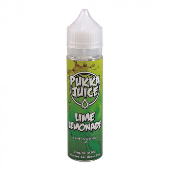 Lime Lemonade 50ml Shortfill Liquid by Pukka Juice