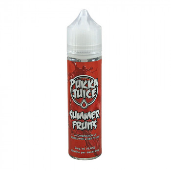Summer Fruits 50ml Shortfill Liquid by Pukka Juice