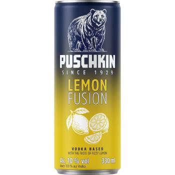 Puschkin Lemon Fusion Mixgetränk 10% Vol. 330ml Puschkin Lemon Fusion Mixgetränk 10% Vol. 330ml
