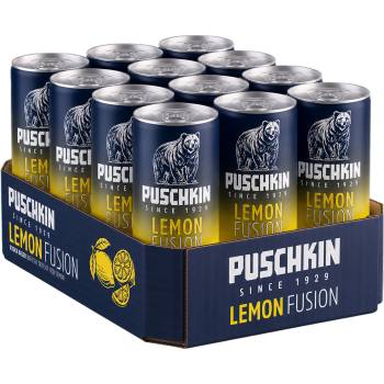 Puschkin Lemon Fusion Mixgetränk 10% Vol. 12x 330ml