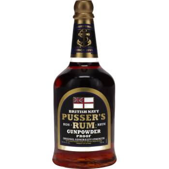 Pusser's Rum Black Label Gunpowder Proof 54,5% Vol. 700ml