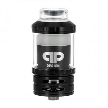 QP Design Fatality M25 Remastered 4/5,5ml RTA Verdampfer Schwarz