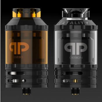 QP Design Fatality 6ml RTA Verdampfer Gold