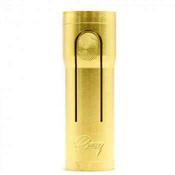 QP Design Prey Limited Edition Flashlight Mech Mod Akkuträger Gold