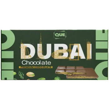 Que Dubai Style Chocolate Kadayif & Pistachio 100g