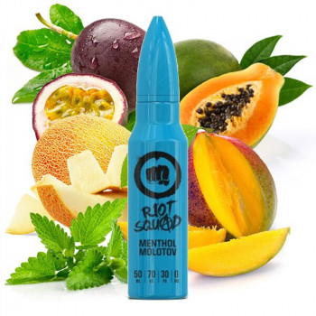 Menthol Moloton (50ml) Plus e Liquid by Riot Squad