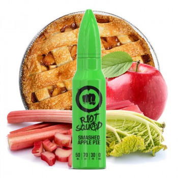 Smashed Apple Pie (50ml) Plus e Liquid by Riot Squad