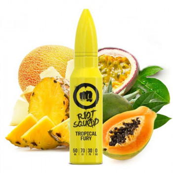 Tropical Fury (50ml) Plus e Liquid by Riot Squad