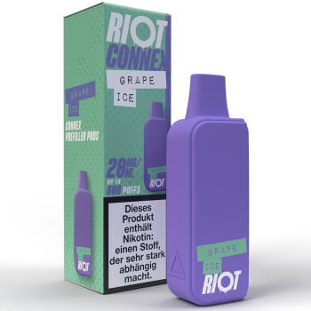 RIOT Squad Connex – Grape Ice – Prefilled Pod 2er Pack 2ml 20mg