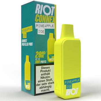 RIOT Squad Connex – Pineapple Ice – Prefilled Pod 2er Pack 2ml 20mg