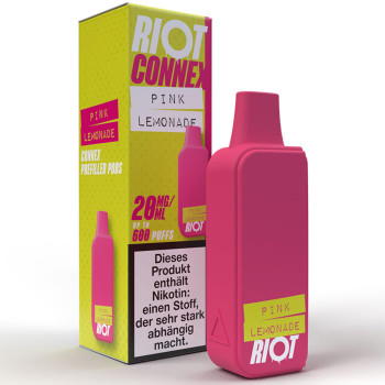 RIOT Squad Connex – Pink Lemonade – Prefilled Pod 2er Pack 2ml 20mg