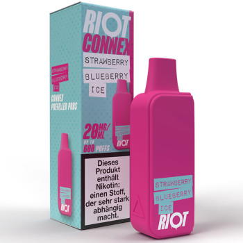 RIOT Squad Connex – Strawberry & Blueberry Ice – Prefilled Pod 2er Pack 2ml 20mg