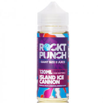 Island Ice Cannon (100ml) Plus e Liquid by Rocket Punch