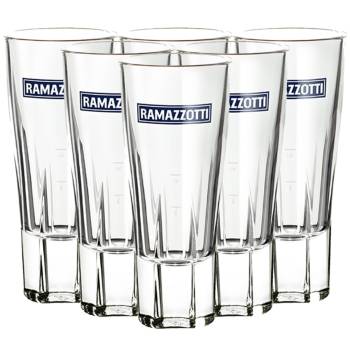 Ramazzotti Likör Glas 6 Stück