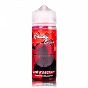 Red A Recruit 100ml Shortfill Liquid by Ramsey Red A Recruit 100ml Shortfill Liquid by Ramsey