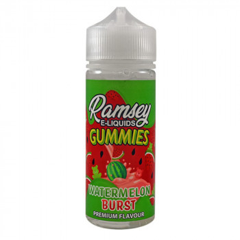 Gummies Watermelon Burst 100ml Shortfill Liquid by Ramsey