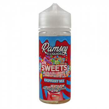 Sweets Raspberry Mix 100ml Shortfill Liquid by Ramsey