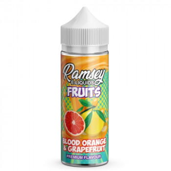 Blood Orange and Grapefruit Fruits 100ml Shortfill Liquid by Ramsey Blood Orange and Grapefruit Fruits 100ml Shortfill Liquid by Ramsey