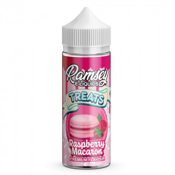 Raspberry Macaron - Treats 100ml Shortfill Liquid by Ramsey