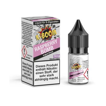 Raspberry Bomb 10ml Liquid by K-Boom 10ml / 3mg