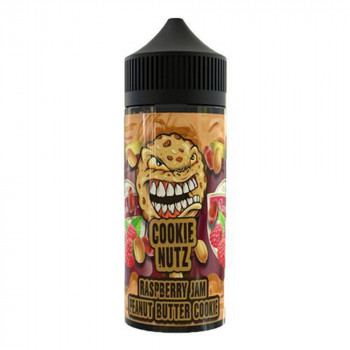 Raspberry Jam – Peanut Butter Cookie 100ml Shortfill Liquid by Cookie Nutz