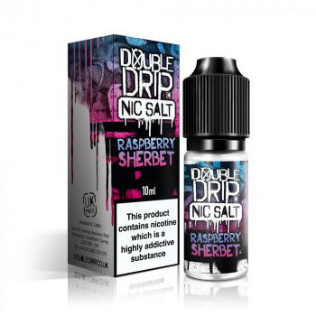 Raspberry Sherbet NicSalt Liquid by Double Drip Raspberry Sherbet NicSalt Liquid by Double Drip