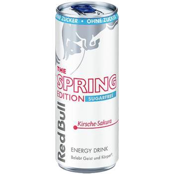 Red Bull Spring Edition 2026 Kirsche-Sakura Sugarfree Energy Drink