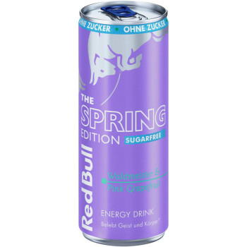 Red Bull Spring Edition 2025 Waldmeister & Pink Grapefruit Sugarfree Energy Drink 250ml